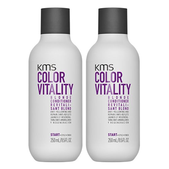 KMS ColorVitality Blonde Conditioner 250ml Double