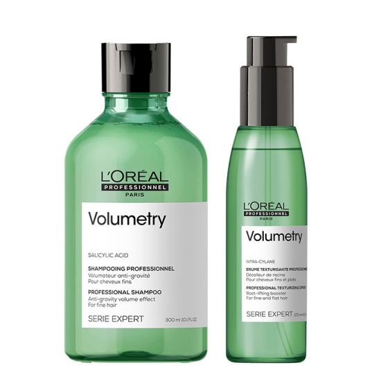 L’Oréal Professionnel Serie Expert Volumetry Volume Shampoo 300ml and Spray 150ml Duo 