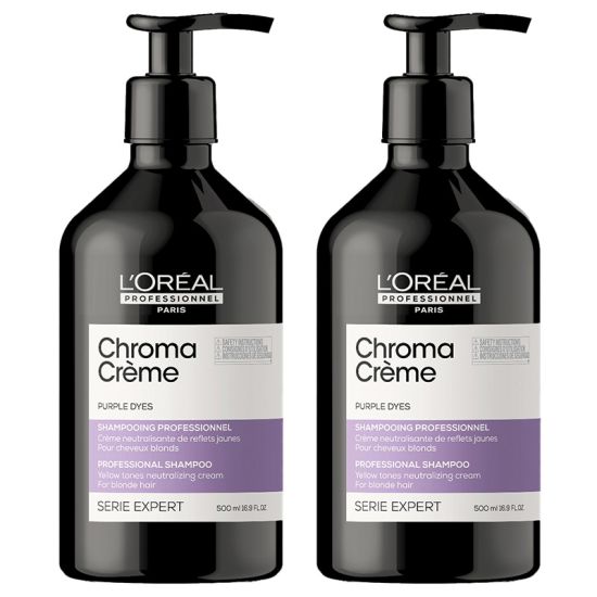 L'Oréal Professionnel Serie Expert Chroma Crème Shampoo 500ml Double