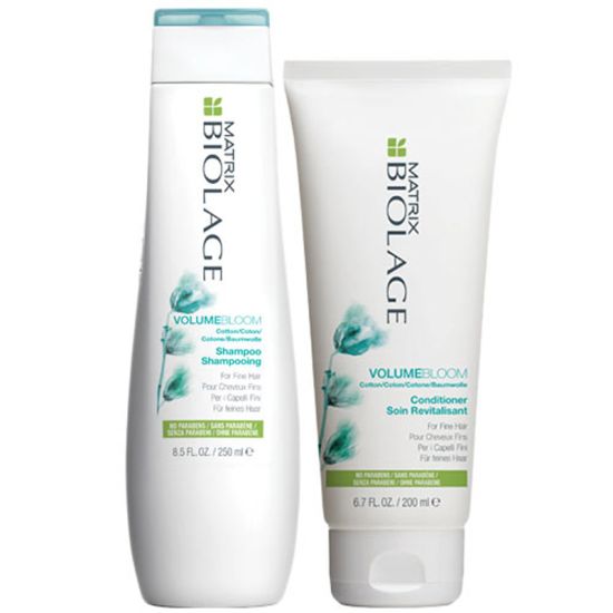 Biolage Volumebloom Shampoo 250ml and Conditioner 200ml Duo for Fine Hair