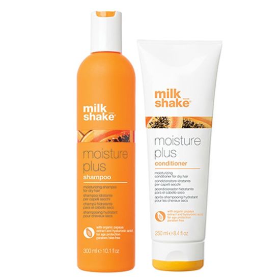milk_shake Moisture Plus Shampoo 300ml & Moisture Plus Conditioner 250ml Duo