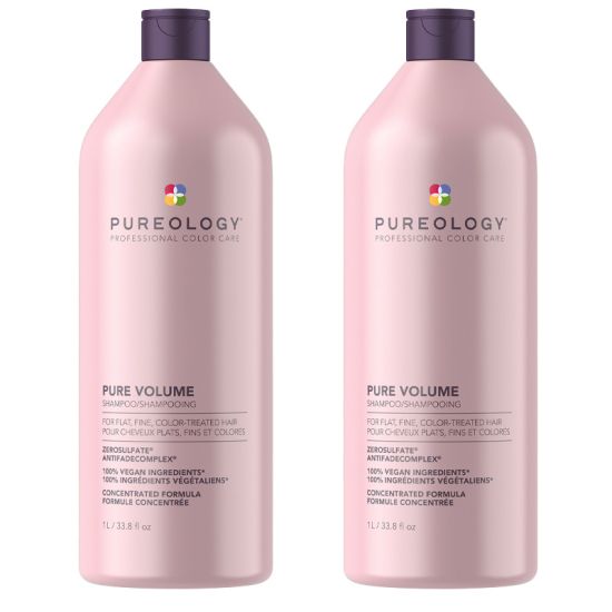 Pureology Pure Volume Shampoo 1000ml Double Worth £158