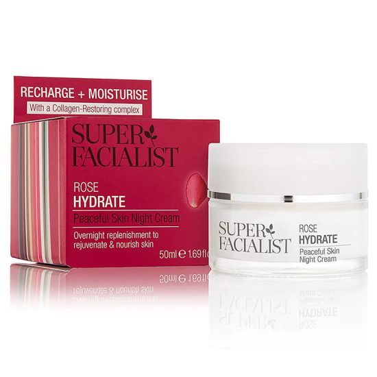 Super Facialist Rose Hydrate Peaceful Skin Night Cream  50ml