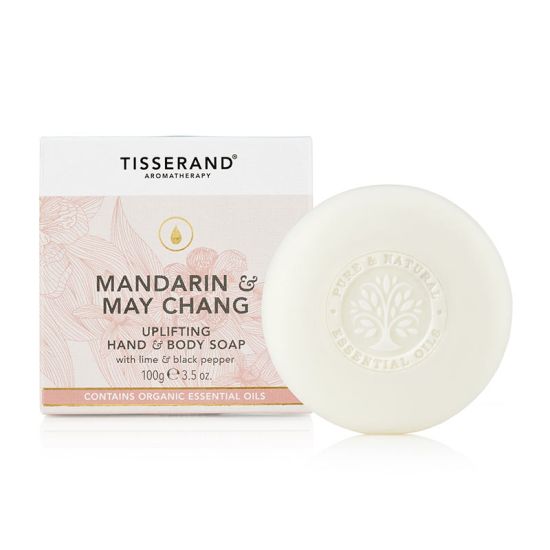 Tisserand Mandarin & May Chang Uplifting Hand and Body Soap 100ml