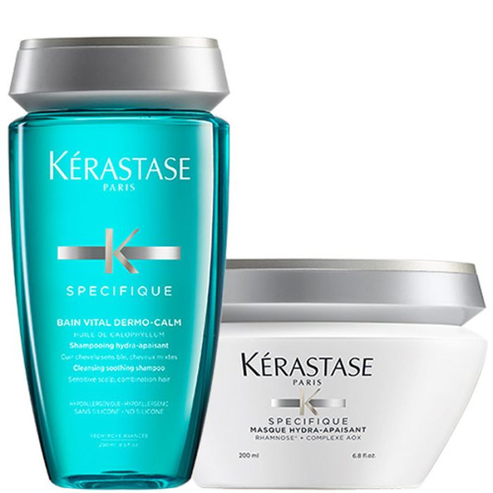 Edition pulsåre afspejle Kérastase Specifique Bain Vital Dermo Calm & Specifique Masque Hydra  Apaisant Duo | Beauty Flash